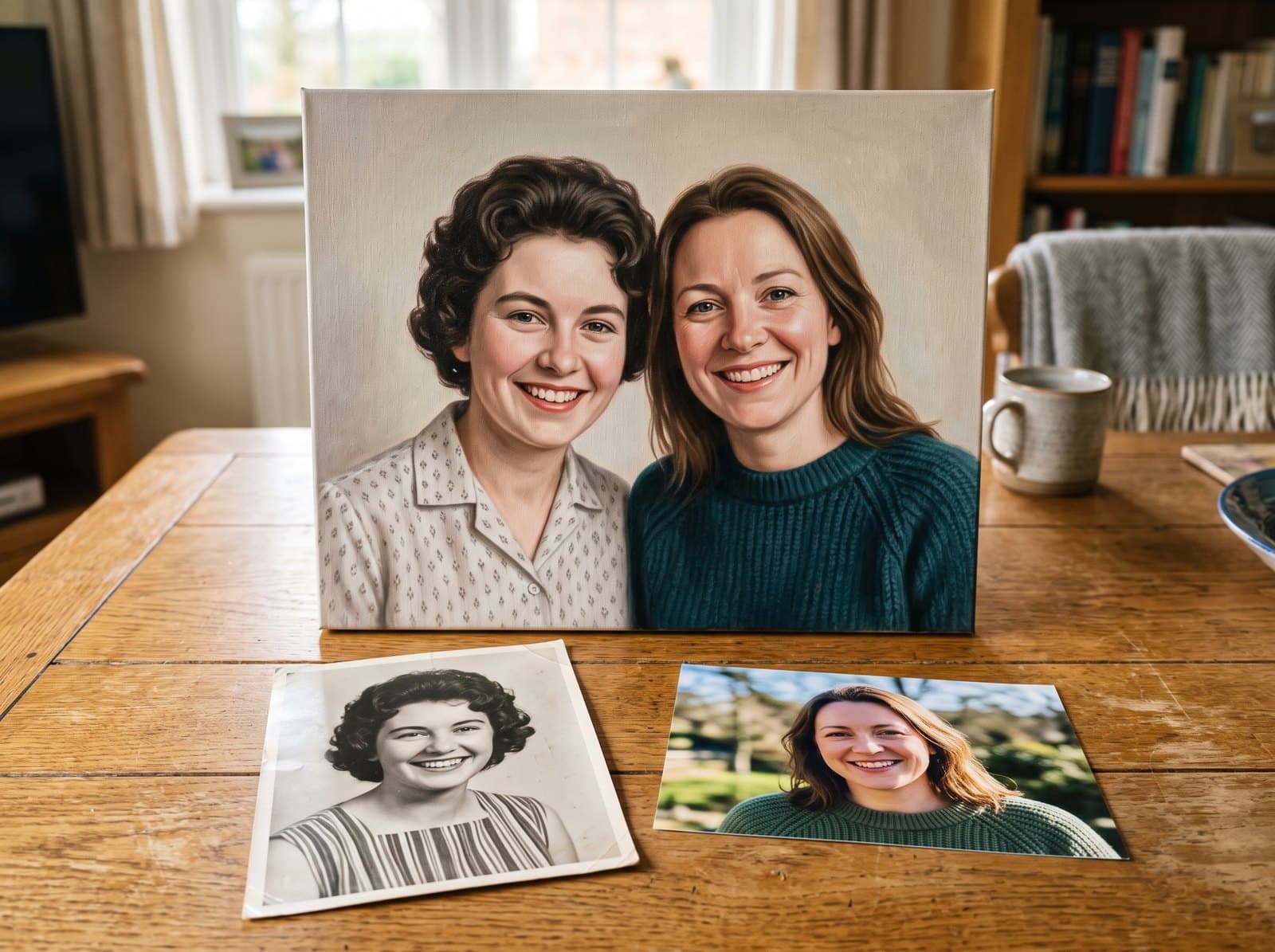 Combining Two Photos Into One Portrait