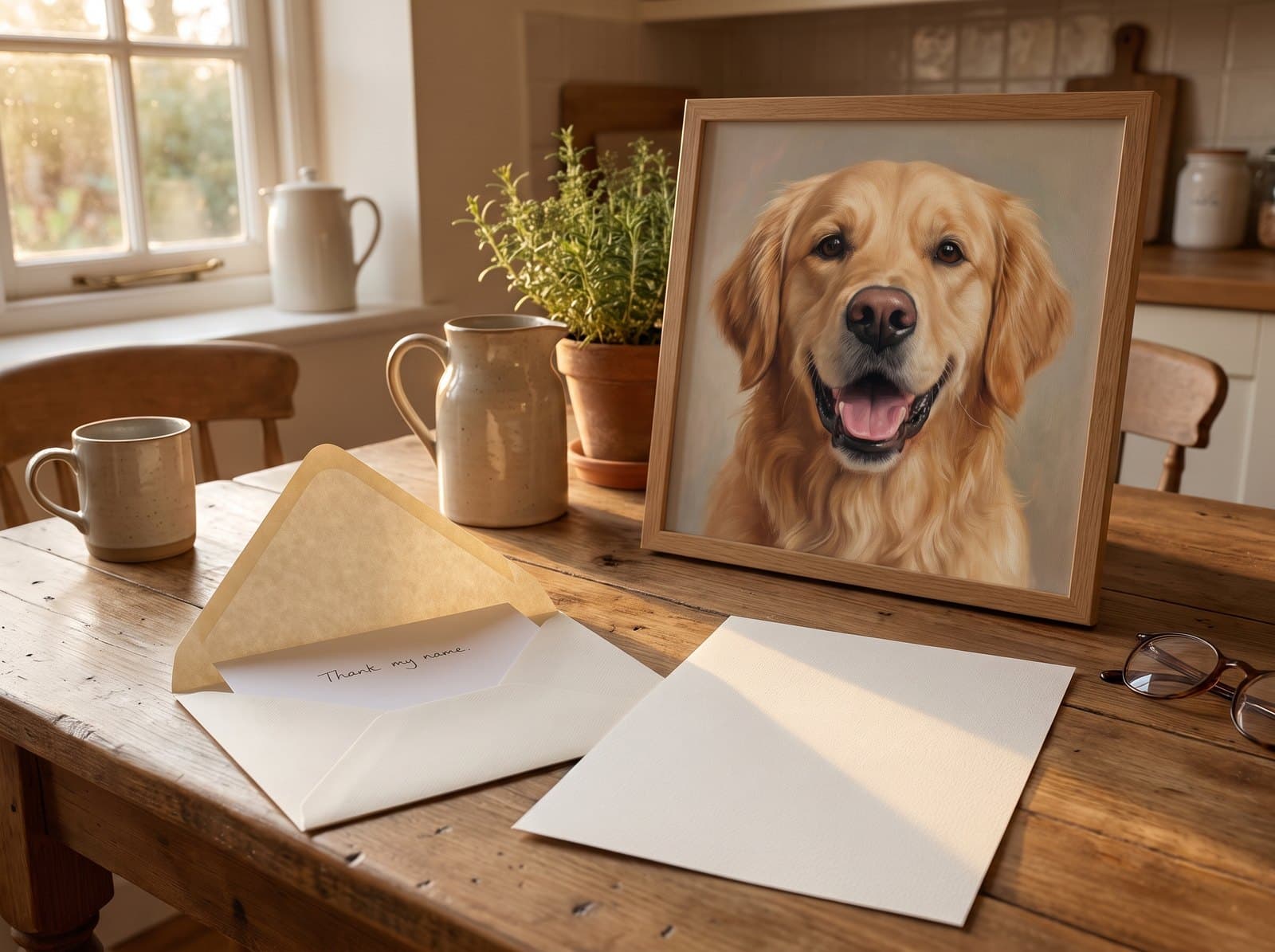Giving a Painting as a Gift When You Don't Have the Photo Yet