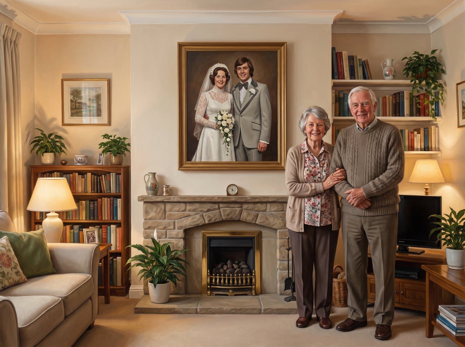 Golden Wedding Anniversary Gifts for a 50th