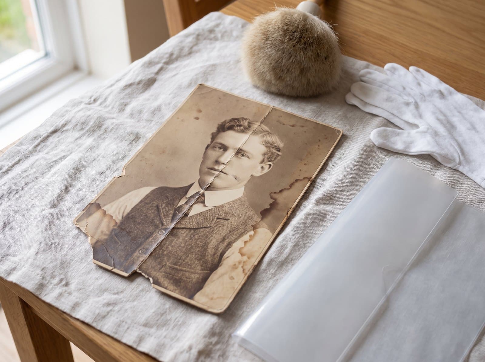 How to Fix a Torn, Creased or Water-Damaged Photo
