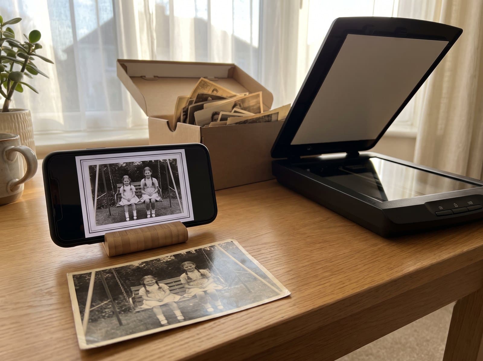 How to Scan Old Photos (or Copy Them Properly With a Phone)
