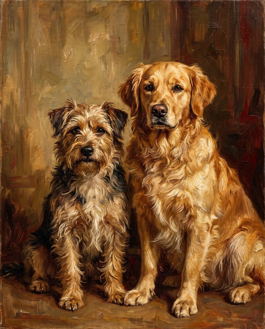 Pet portrait prices in the UK: from a £15 digital file to hand-painted oil