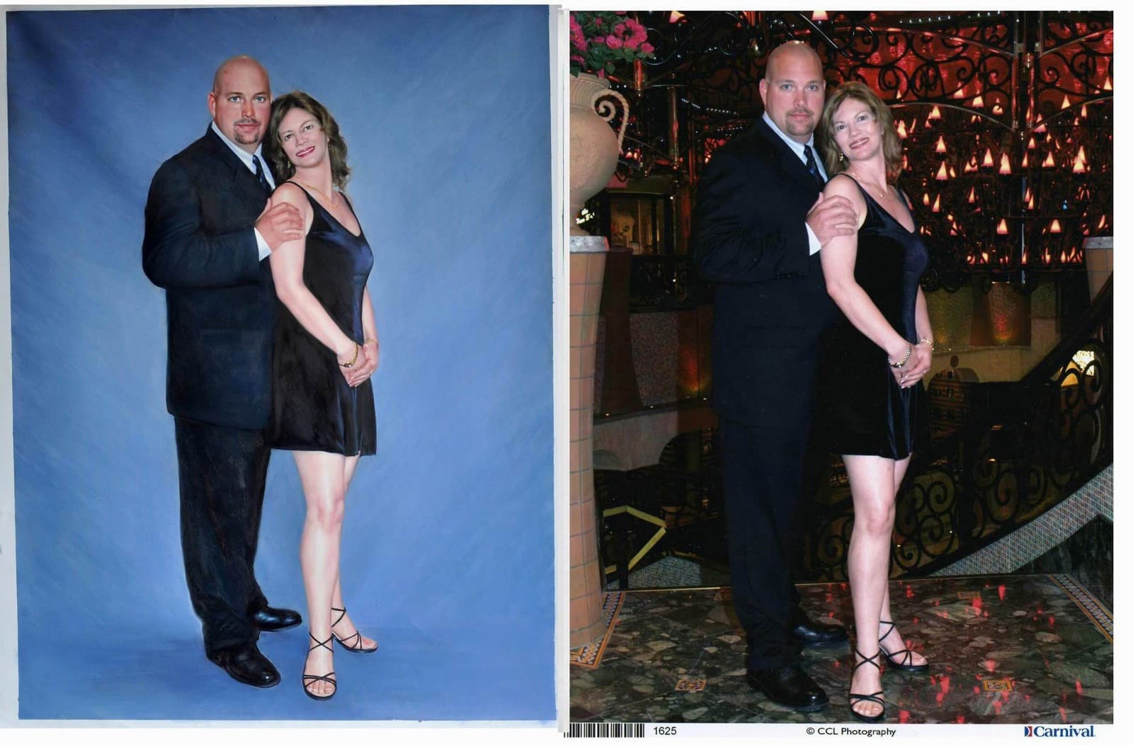 Couple Formal Portrait Cruise