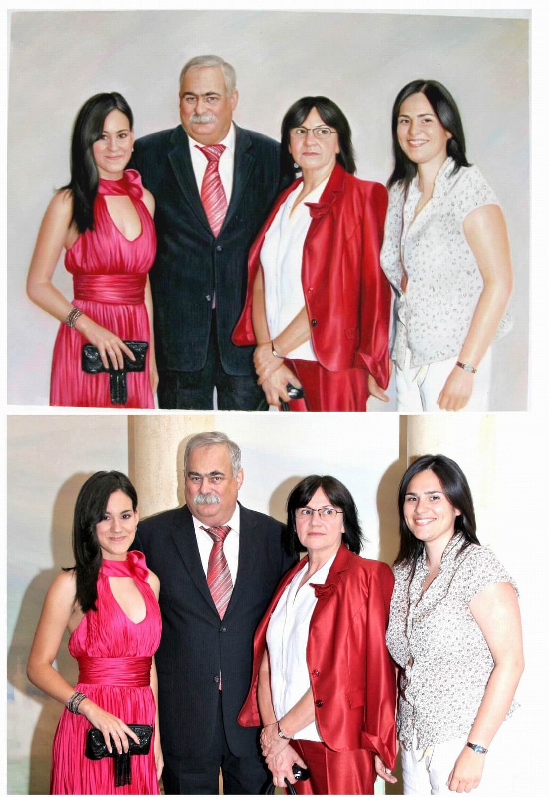 Choosing a painter's style for your family portrait