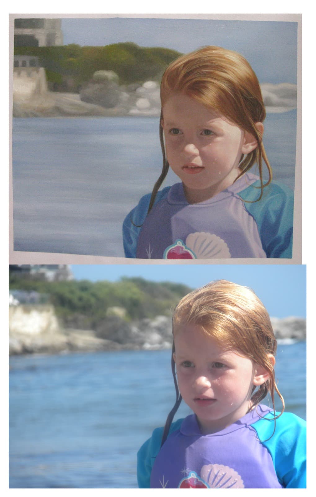 Girl Redhead Beach