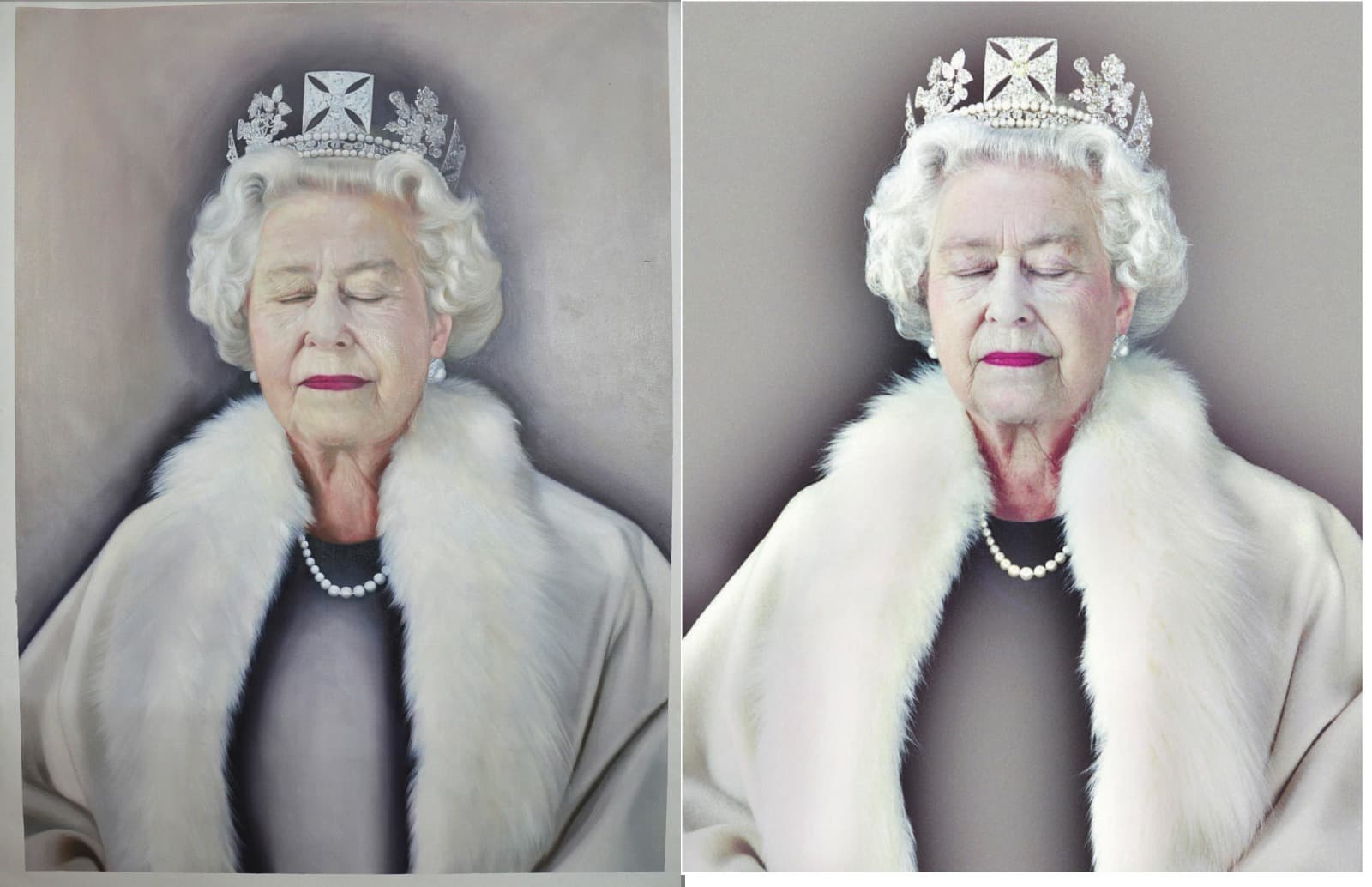 Queen Elizabeth Tribute Portrait