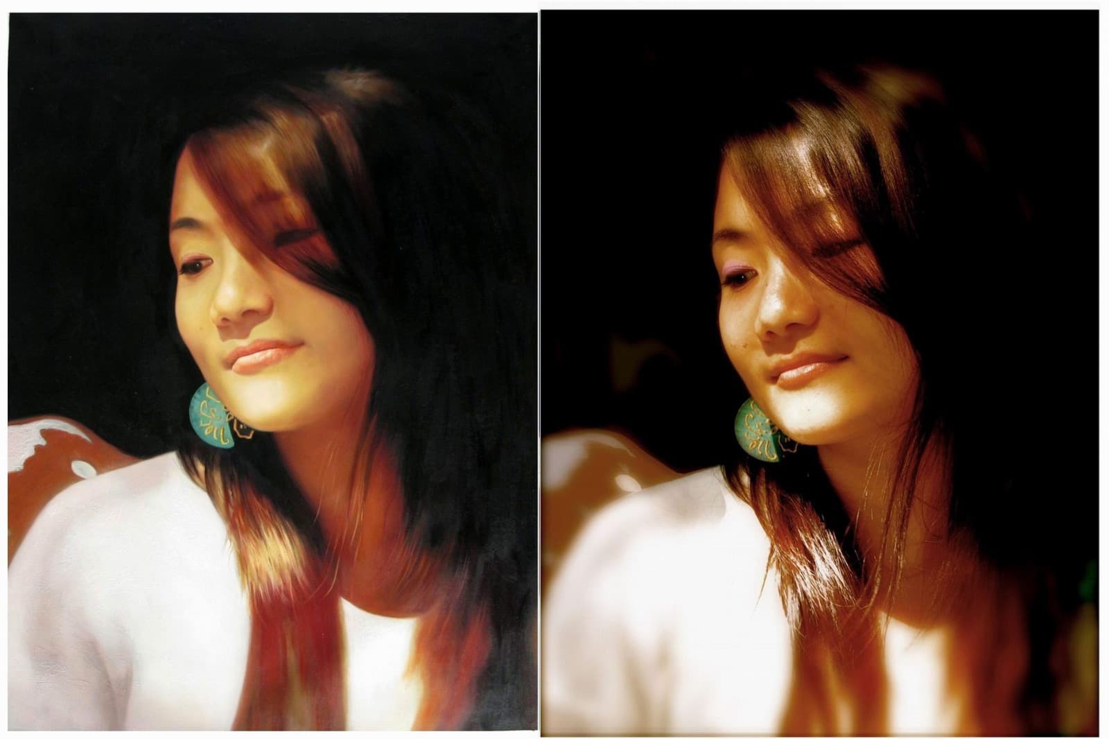 Woman Asian Portrait Hair