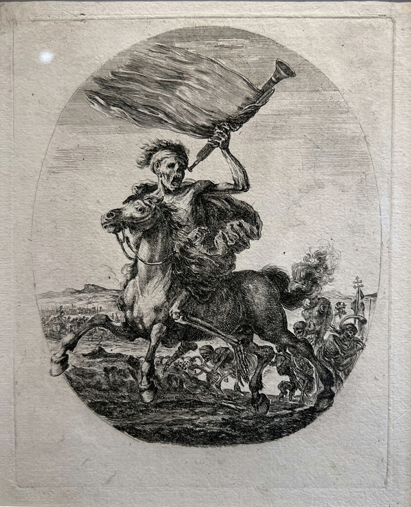 The Five Deaths by Stefano della Bella