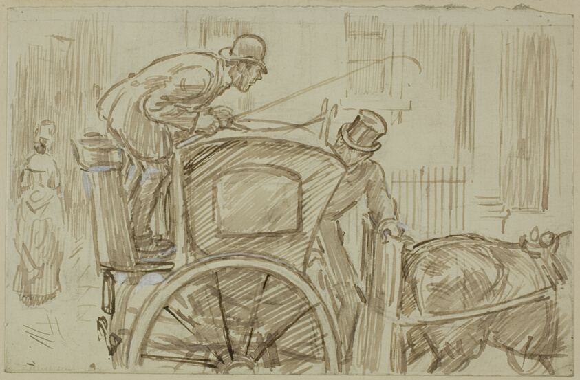 Thrift by Charles Samuel Keene