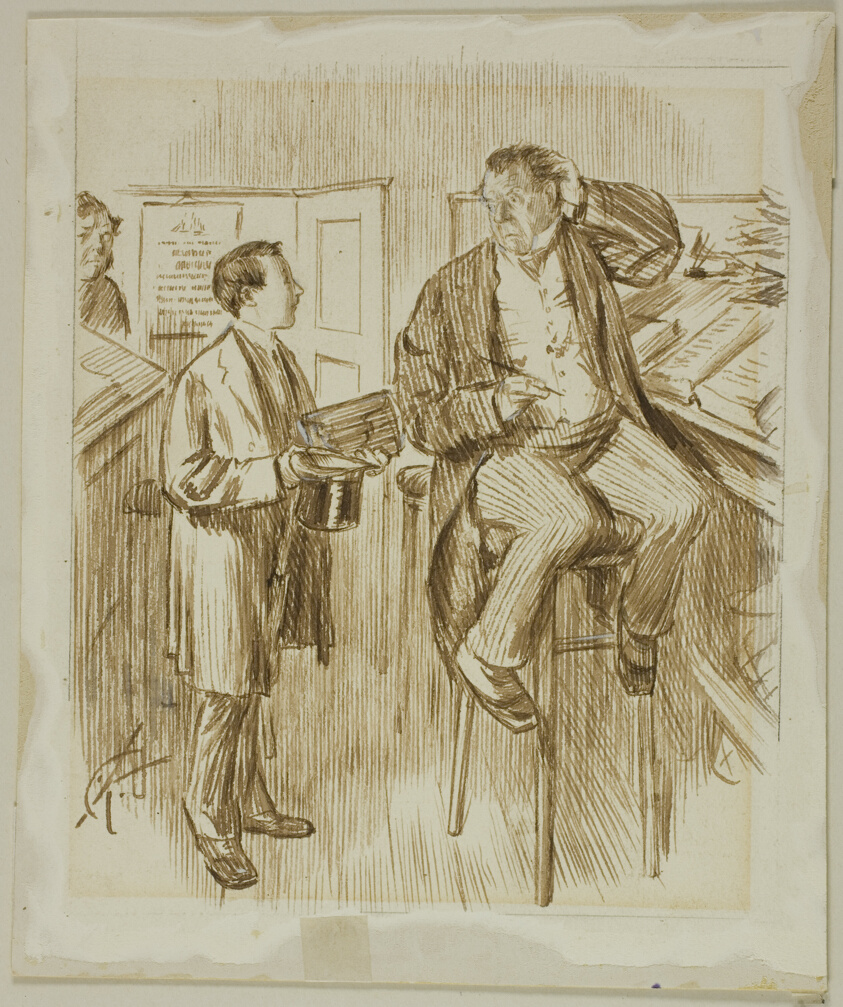 For the Third Time of Asking by Charles Samuel Keene