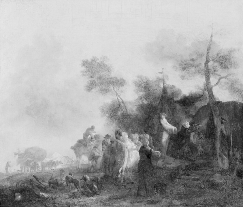 The Show (La Parade) by Nicolas Antoine Taunay