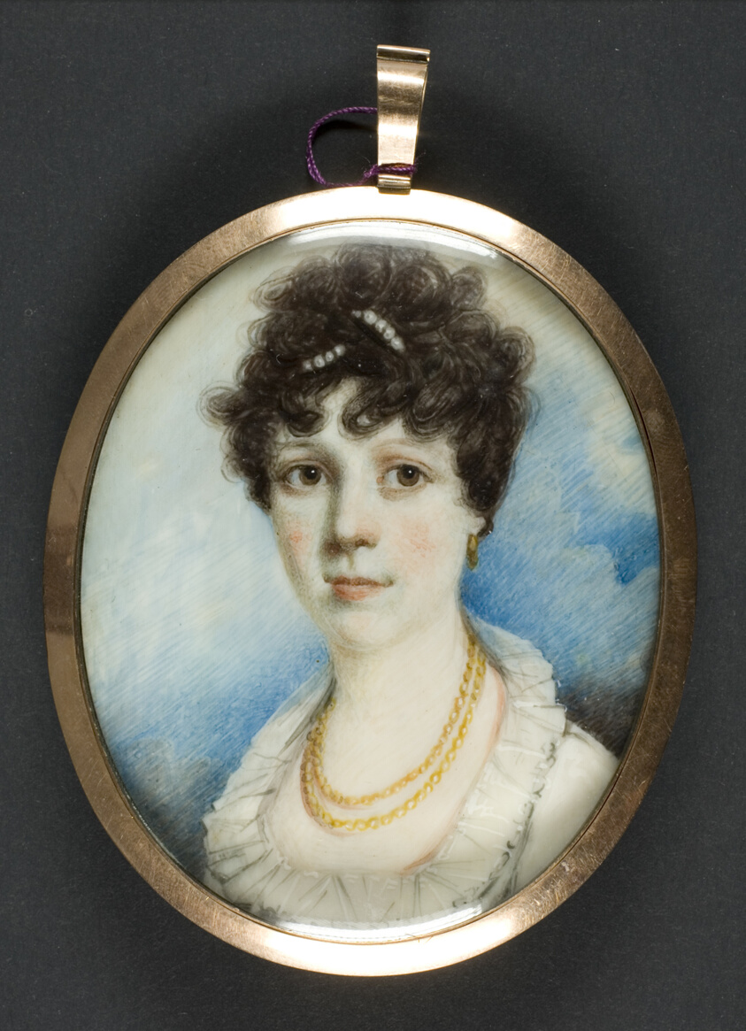 Portrait of a Young Girl by John Thomas Barber Beaumont