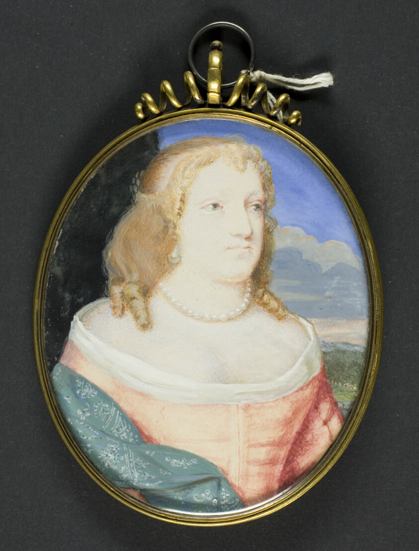 Portrait of Duchess of Bolton by John Hoskins, the Elder