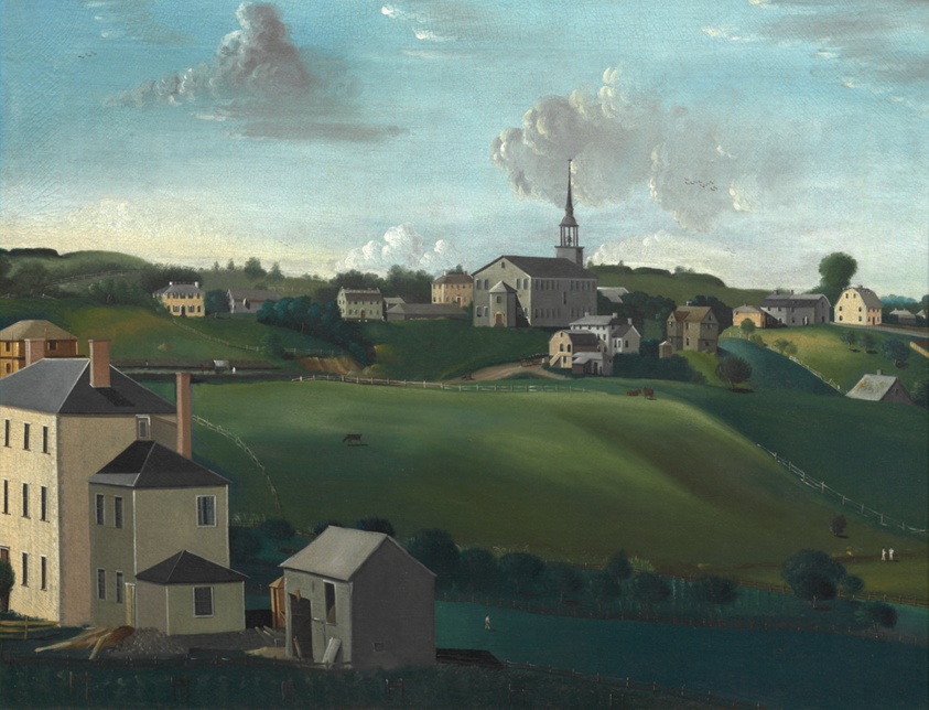 Meetinghouse Hill, Roxbury, Massachusetts by John Ritto Penniman