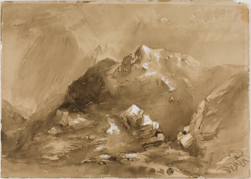 Misty Mountains by William West