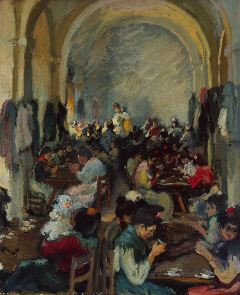 Cigar Making in Seville by Ricard Canals y Llambí