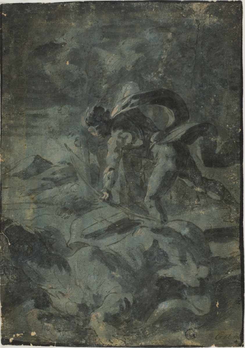 Apollo Killing Lion by Guido Reni