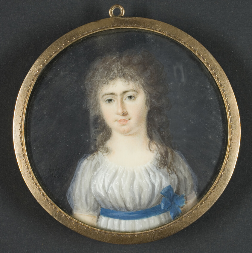 Portrait of a Lady by Antoine-Joseph Helant