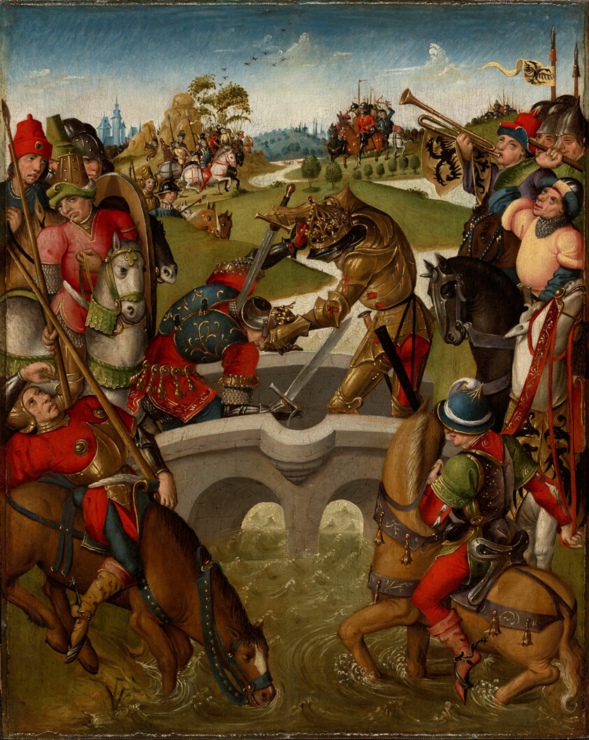 Emperor Heraclius Slays the King of Persia by Netherlandish