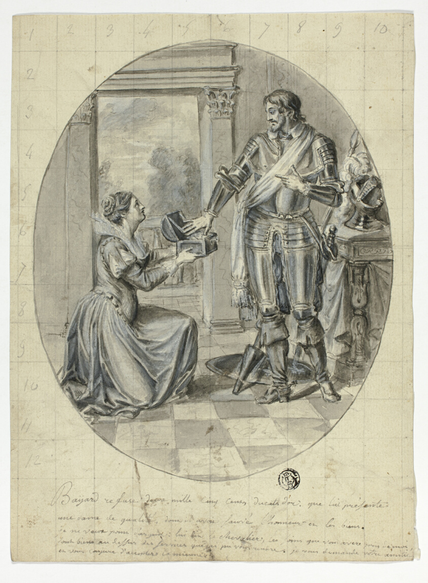 The Chevalier Bayard Refusing 2500 Ducats by Unknown