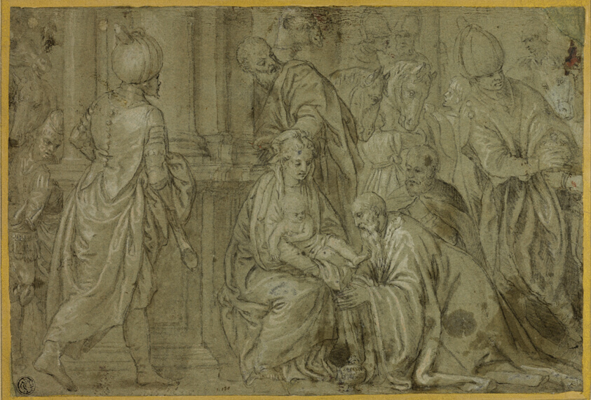 Adoration of the Magi by Benedetto Caliari