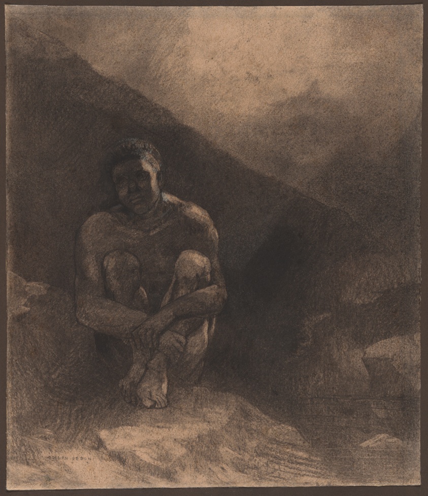Primitive Man by Odilon Redon