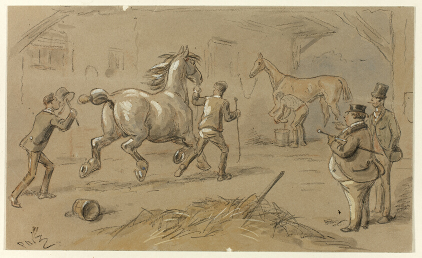 Just Up to Your Weight by Hablot Knight Browne