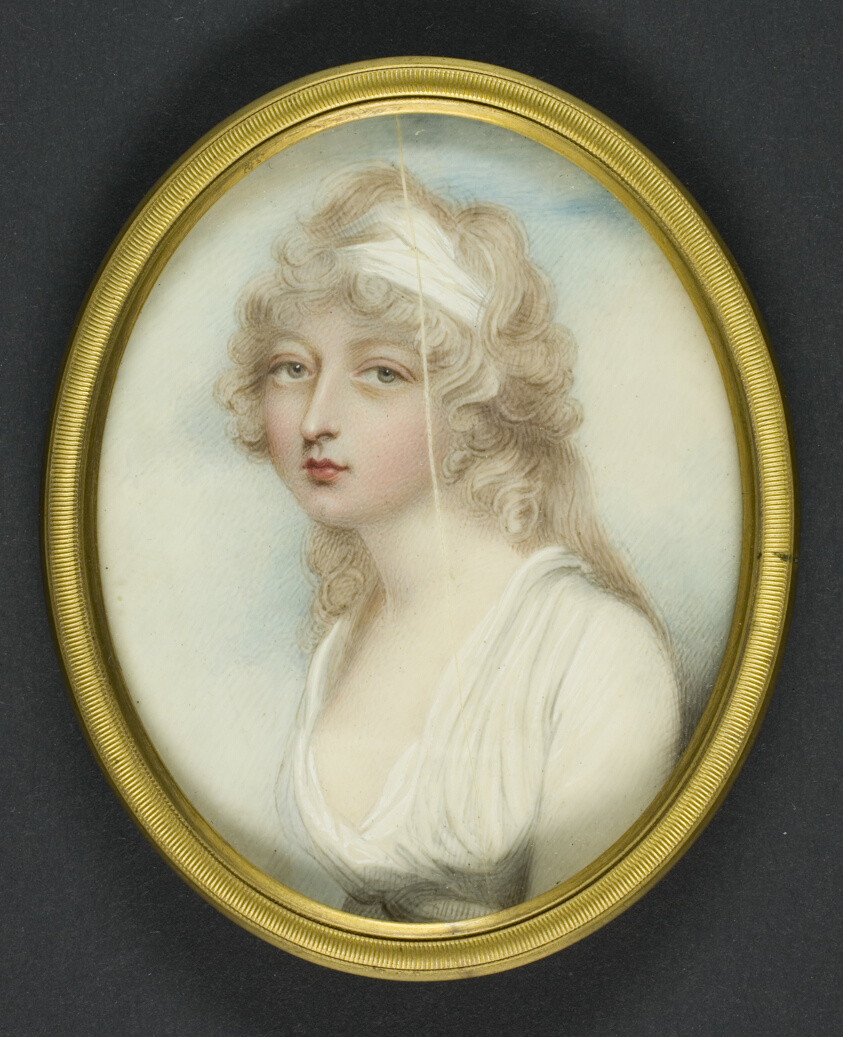 Portrait of a Young Lady by Andrew Plimer