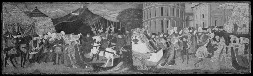 The Continence of Scipio by Workshop of Apollonio di Giovanni