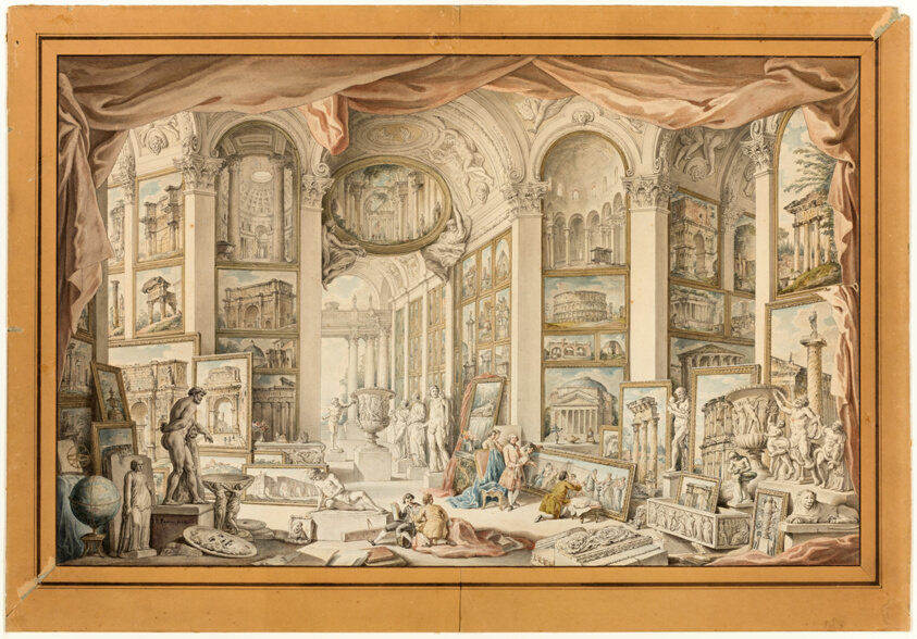 Roma Antica by Giovanni Paolo Panini