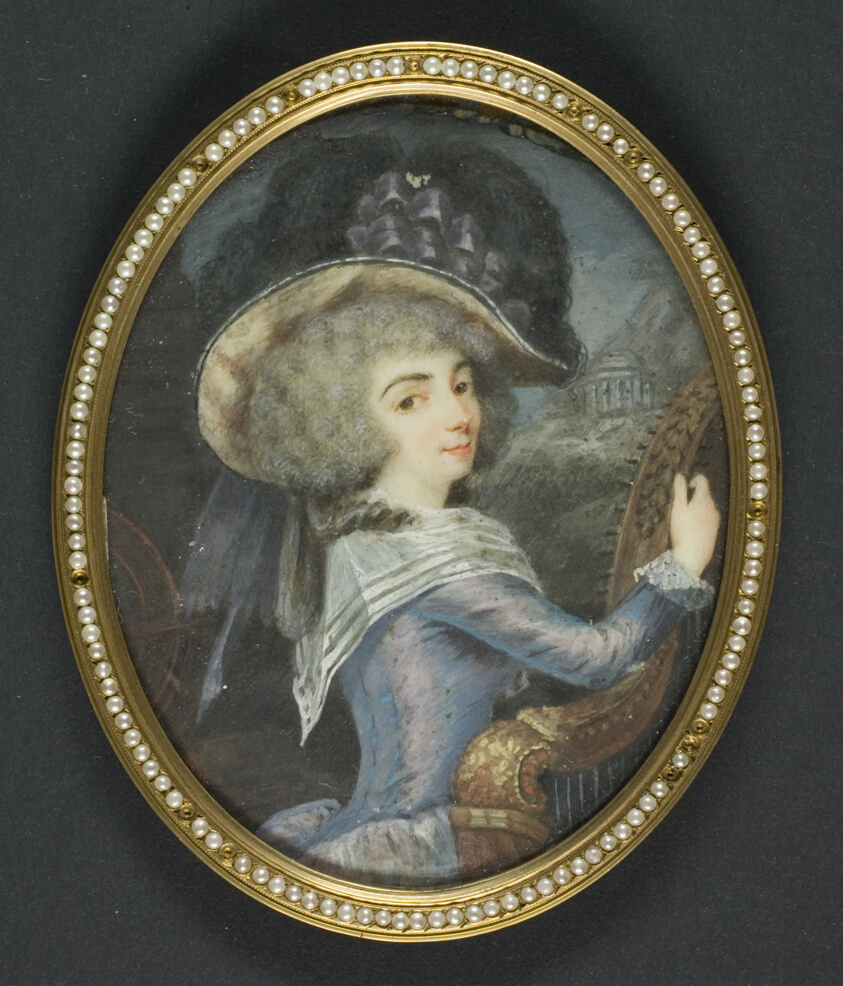 Portrait of La Marquise de Rumilly by Charles Hénard
