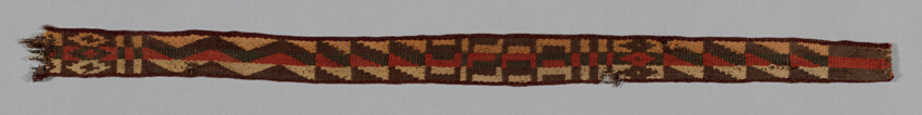 Headband or Belt Fragments by Inca