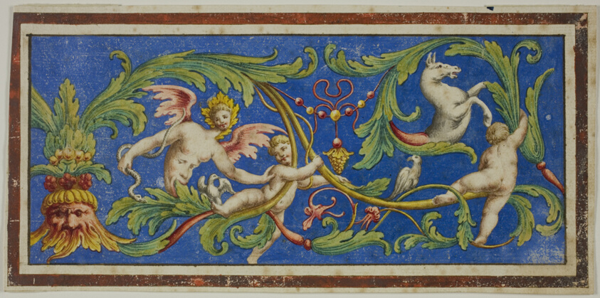 Design for a Wall or Ceiling Decoration by Artist unknown