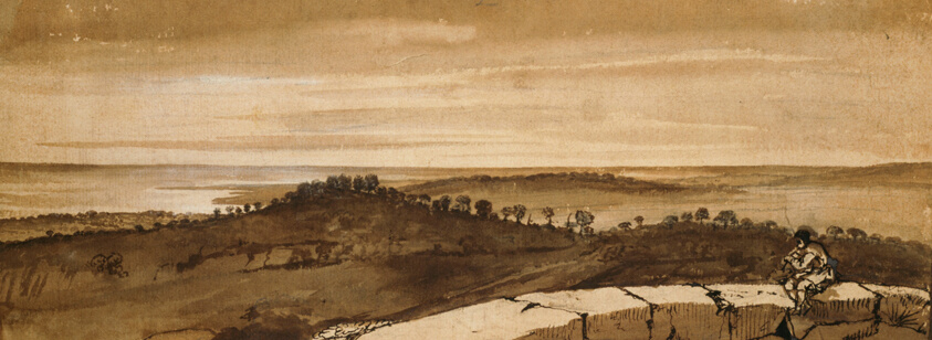 Panorama from the Sasso by Claude Lorrain