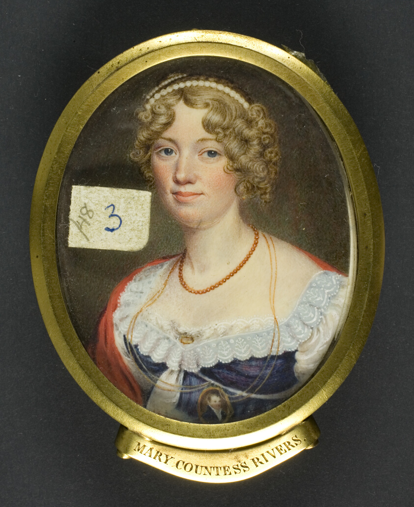 Portrait of Mary Countess Rivers by John Keenan
