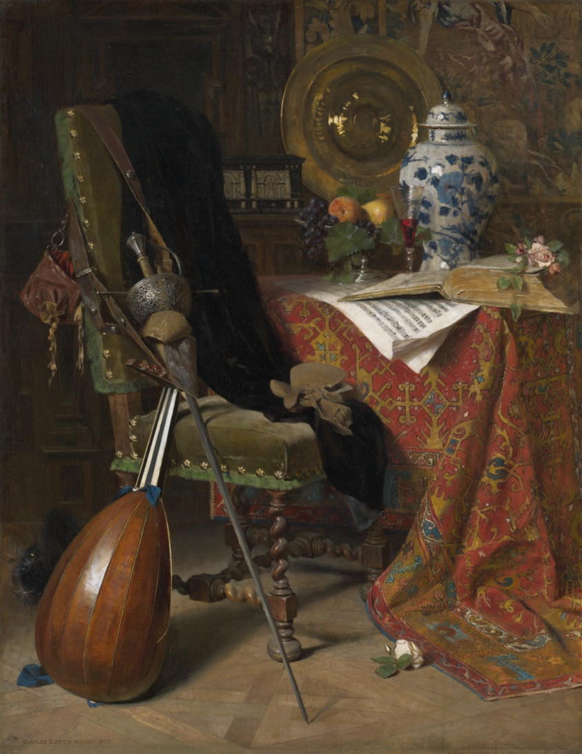 Seventeenth-Century Interior by Charles Gifford Dyer