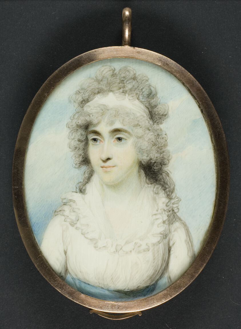 Portrait of Martha Ellison by Henry Edridge