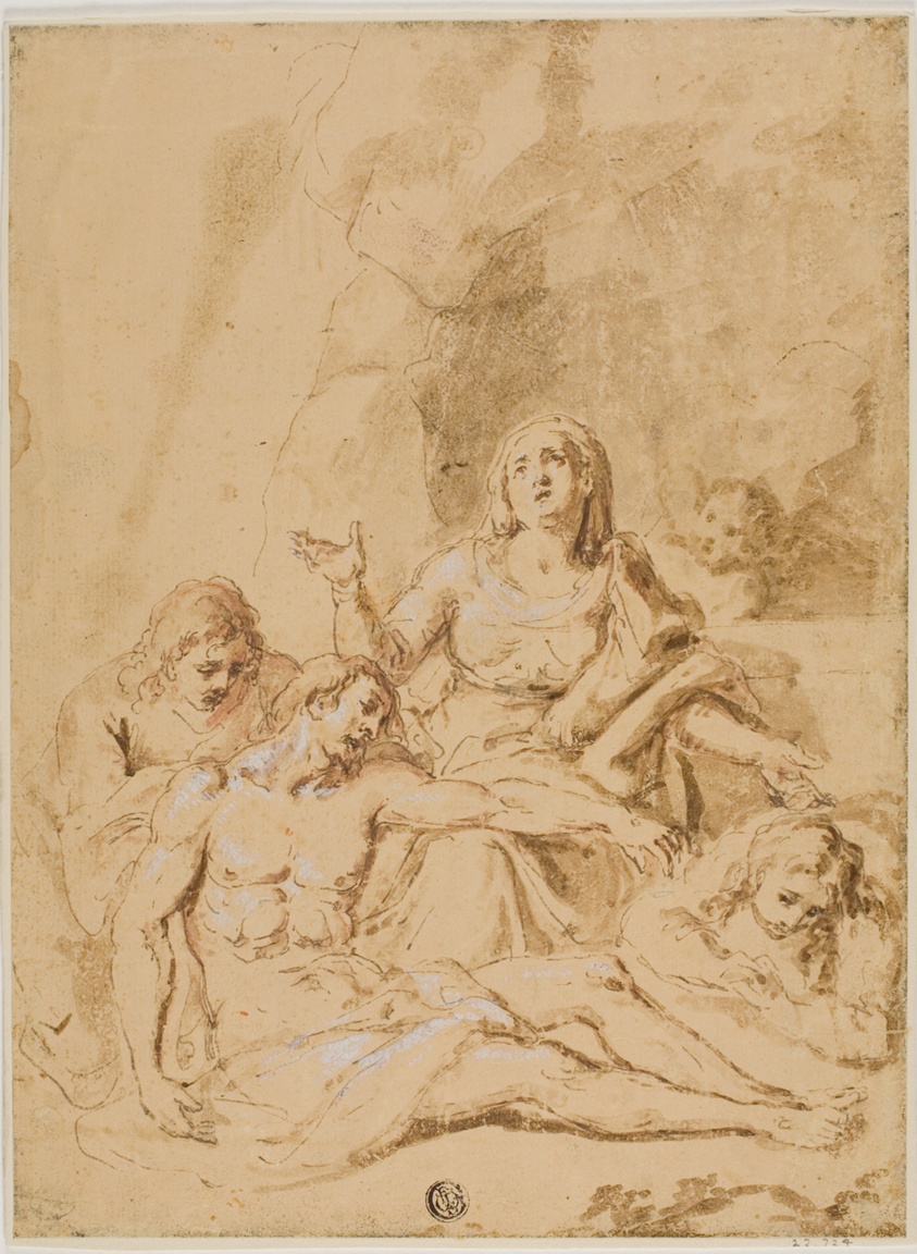 Pietà by Annibale Carracci