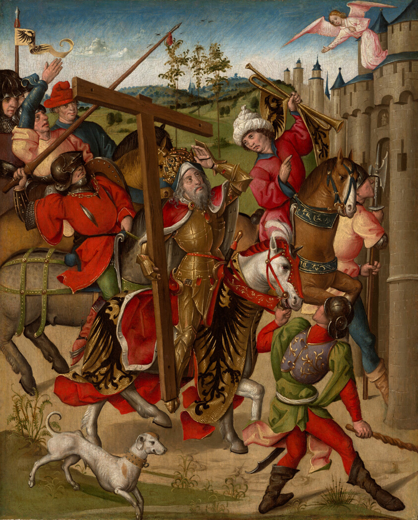 Emperor Heraclius Denied Entry into Jerusalem by Netherlandish