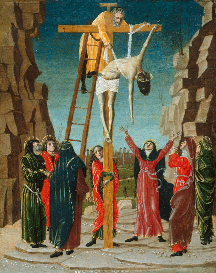 The Descent from the Cross by Bernardino Jacobi Butinone