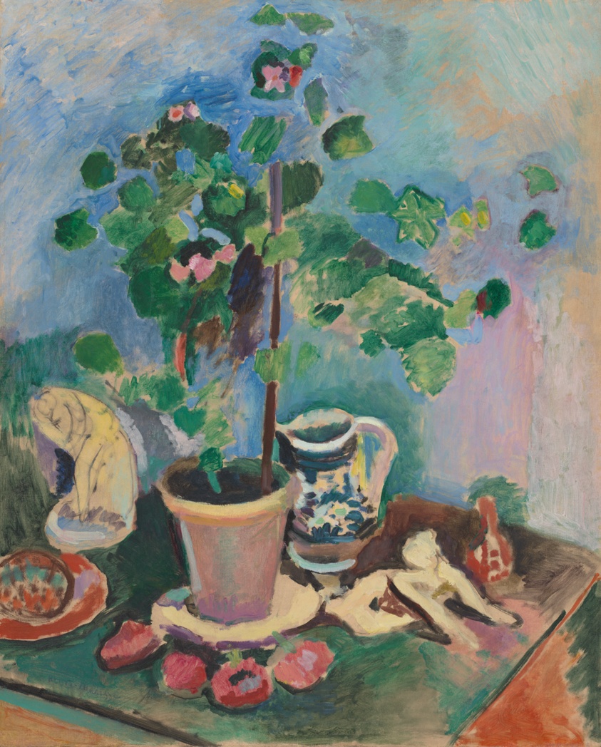 Still Life with Geranium by Henri Matisse