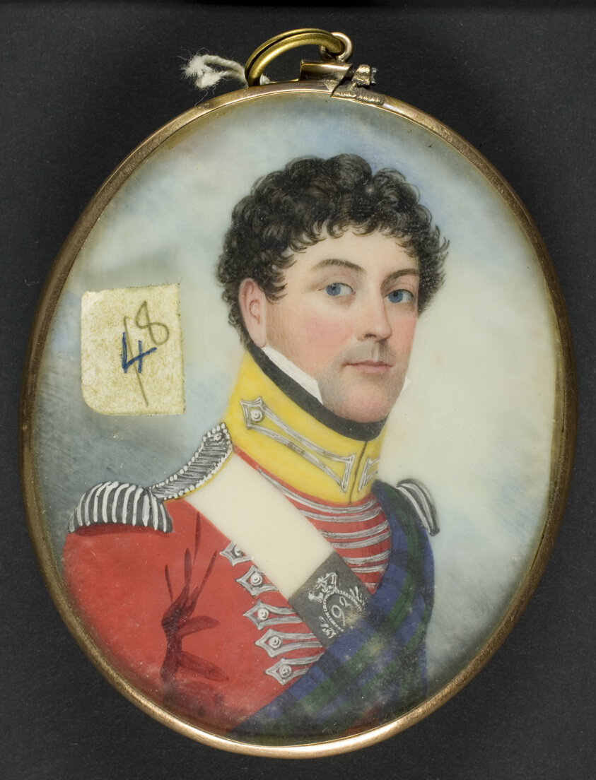 Portrait of Lieutenant Honable Richard Serle by Frederick Buck