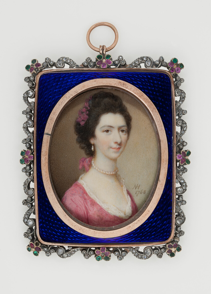 Portrait of Sarah Sophia Banks by Nathaniel Hone