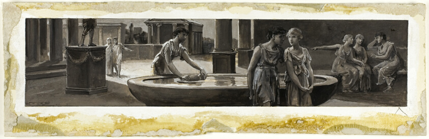 The Wide-Spreaded Night Above Her Towers by Will Hicock Low