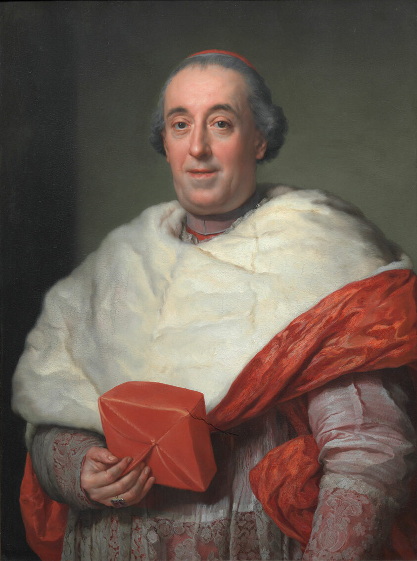 Portrait of Cardinal Zelada by Anton Raphael Mengs