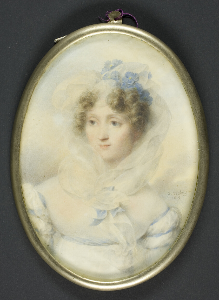 Portrait of a Lady by Jean-Baptiste Isabey