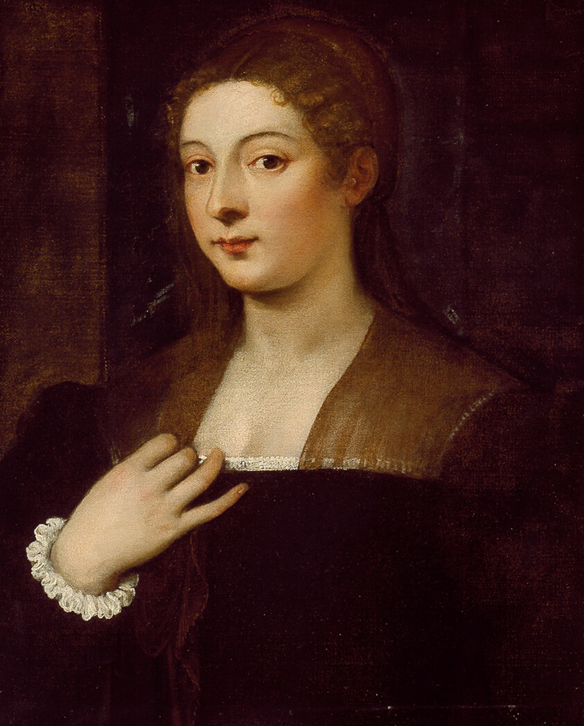 Portrait of a Lady by Follower of Titian