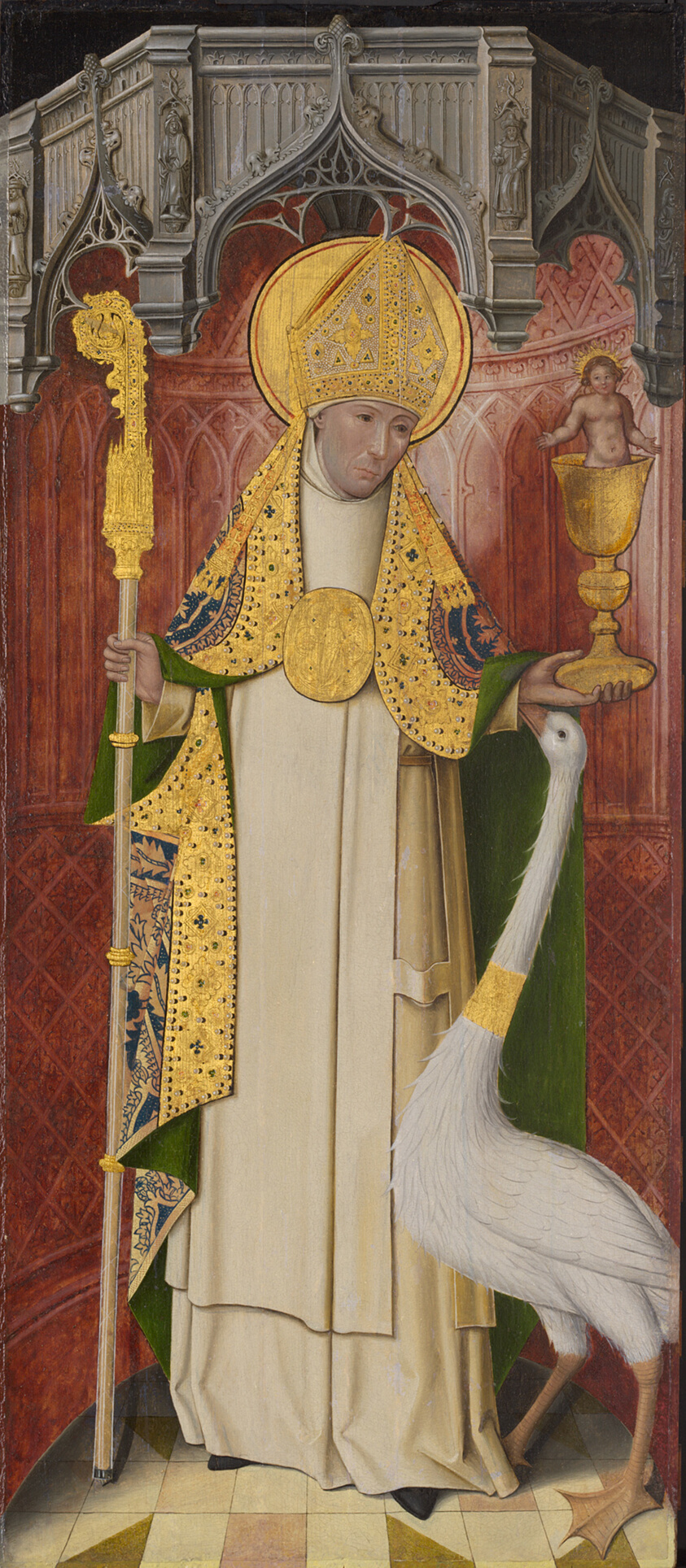 Panels from the High Altar of the Charterhouse of Saint-Honoré, Thuison-les-Abbeville: Saint Hugh of Lincoln by French