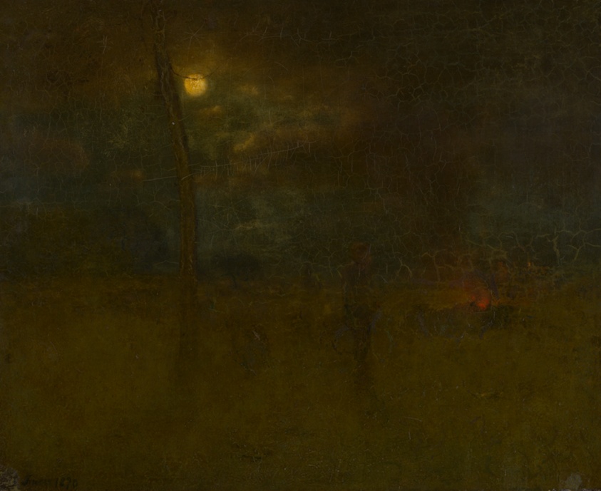 The Moon at Night by George Inness