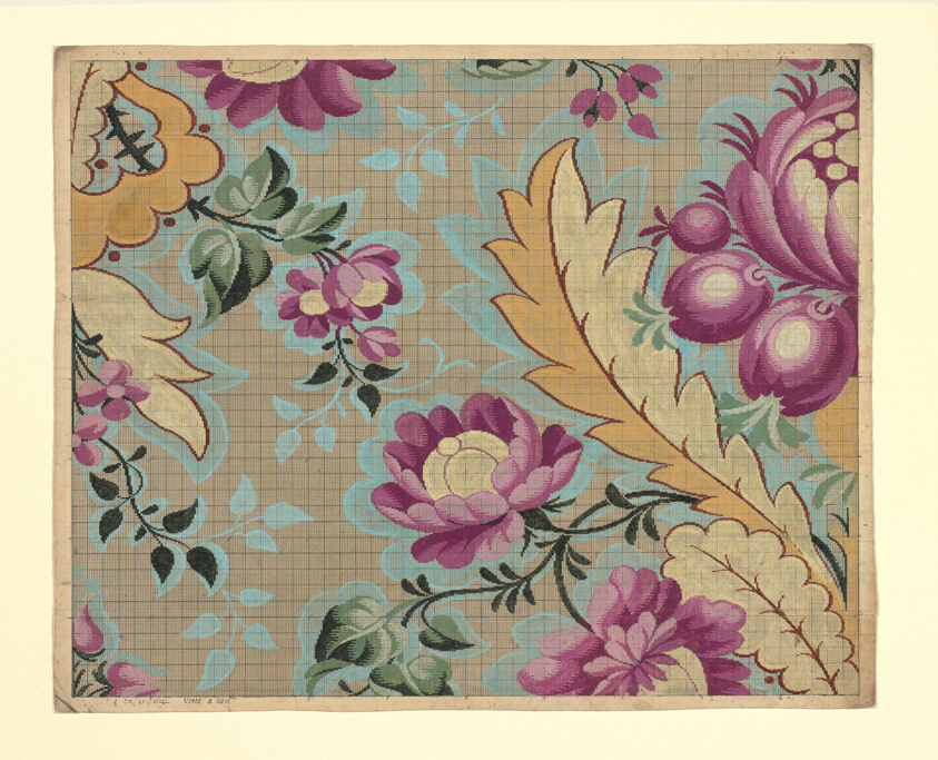 Mise-en-carte (Point-paper) by Veret